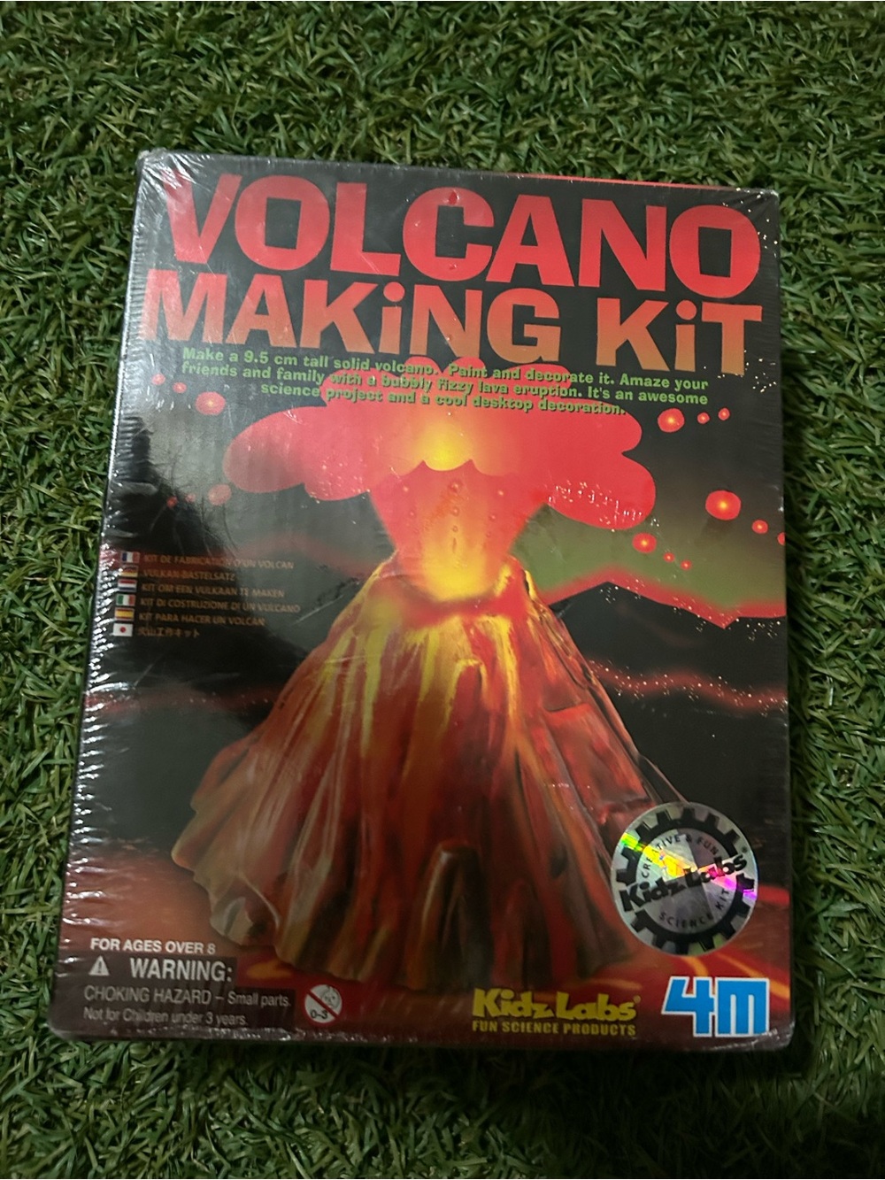 Volcano Making Kit - Red & Orange Volcano Craft - Picture 2 of 3